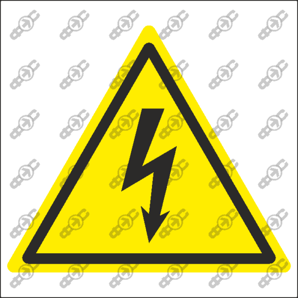 Знак W08 - Опасность поражения электрическим током