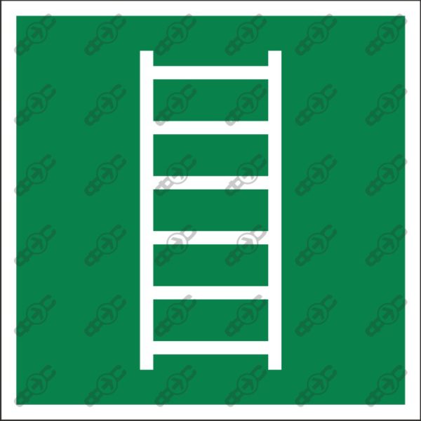 Знак Е059 - Спасательная лестница / Escape ladder