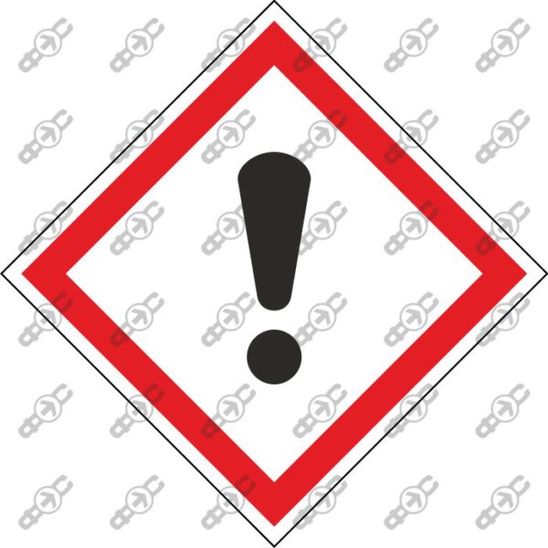 Знак GHS07 - Опасно! Прочие опасности / Dangerous; Other hazards
