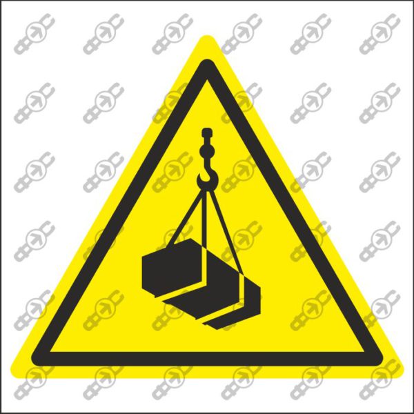 Знак W015 - Подвесной груз / Overhead load
